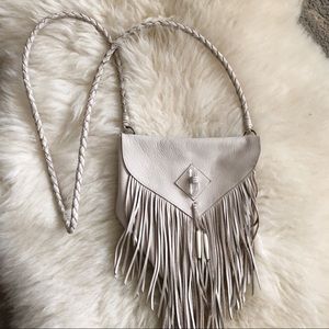 *SOLD* Native Rainbow handmade leather purse